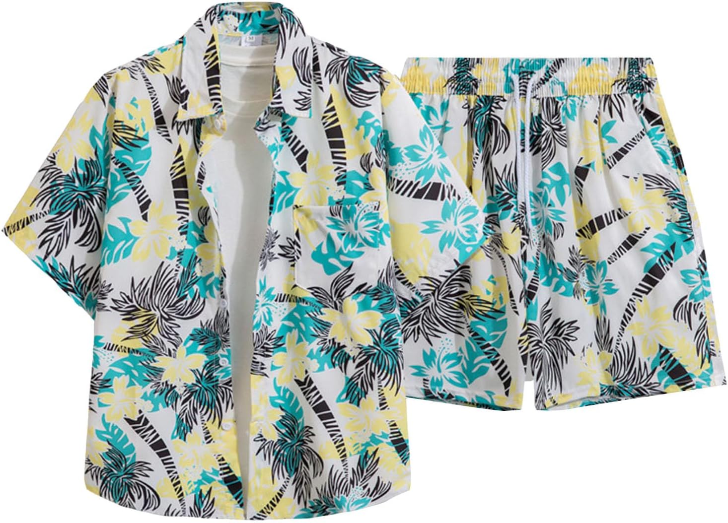 neff アロハシャツ柄スノーボードウェア 上下セット ジャケット ハーフパンツ neff アロハシャツ柄スノーボードウェア 上下セット ジャケット